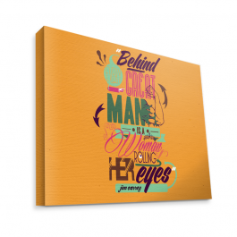 Every Great Man - Canvas Art 75x60