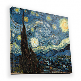 Van Gogh - Starry Night - Canvas Art 45x45