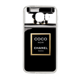 Coco Noir Perfume - Samsung Galaxy S6 Edge Carcasa Silicon Premium