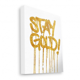 Stay Gold - Canvas Art 60x75