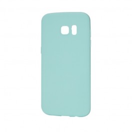 Procell Silky - Samsung Galaxy S7 Edge Carcasa Silicon Albastru