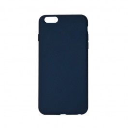 Procell Silky - iPhone 6 Plus Carcasa Silicon Albastru Inchis