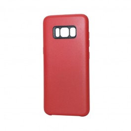 Just Must Moon Red - Samsung Galaxy S8 Plus Carcasa Silicon (flexibil, ultraslim, opac si mat)