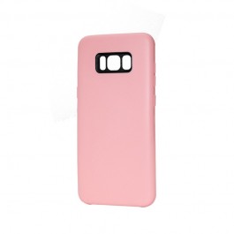 Just Must Moon Pink - Samsung Galaxy S8 Plus Carcasa Silicon (flexibil, ultraslim, opac si mat)