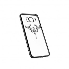 Devia Iris Gun Black - Samsung Galaxy S8 Carcasa Silicon (Cristale Swarovski®)