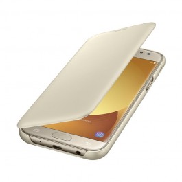Samsung Wallet Cover Gold - Samsung Galaxy J5 (2017) Husa Book Aurie