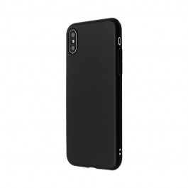 Just Must Uvo - iPhone X Carcasa Plastic Black (material fin la atingere, slim fit)