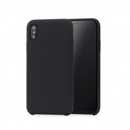 Meleovo Pure Gear II Black - iPhone X Carcasa (culoare metalizata fina, interior piele intoarsa)