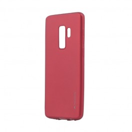 Meleovo Red - Samsung Galaxy S9 Plus Carcasa Silicon Soft Slim (aspect mat)