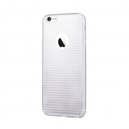 Devia Sparkle Crystal Clear - iPhone 6/6S Carcasa Silicon 