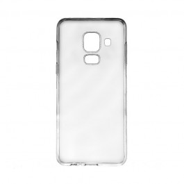 Lemontti - Samsung Galaxy A8 (2018) Carcasa Silicon Transparent