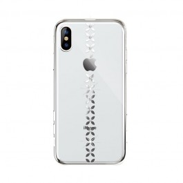 Devia Lucky Star Silver - iPhone XS / X Carcasa Policarbonat