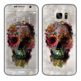 Spring skull - Samsung Galaxy S7 Edge Skin  