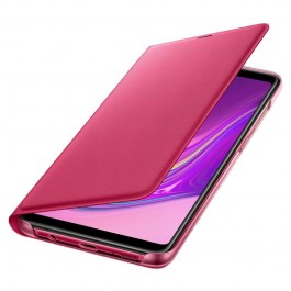 Samsung Wallet Cover Pink - Samsung Galaxy A9 (2018) Husa Book Roz
