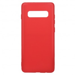 Just Must Candy Red - Samsung Galaxy S10 Carcasa Silicon