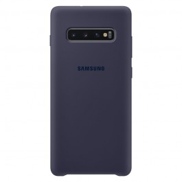 Samsung Silicone Cover Navy - Samsung Galaxy S10 Plus Carcasa Silicon
