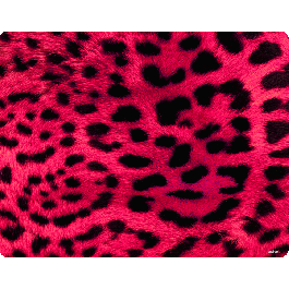 Pink Animal Print - Sony Xperia E1 Carcasa Neagra Silicon