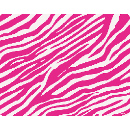 Pink Zebra - iPhone 6 Husa Book Alba Piele Eco