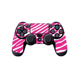 Pink Zebra - PS4 Dualshock Controller Skin