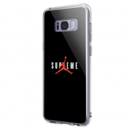 Jordan Supreme - Samsung Galaxy S8 Plus Carcasa Transparenta Silicon