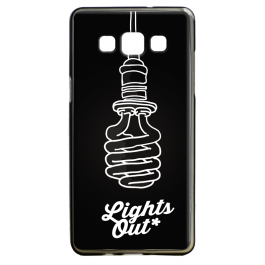 Lights Out - Samsung Galaxy A5 Carcasa Silicon