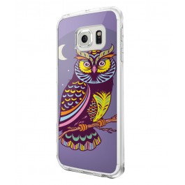 Purple Nights - Samsung Galaxy S6 Carcasa Plastic Premium