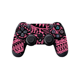 Pink & Black - PS4 Dualshock Controller Skin