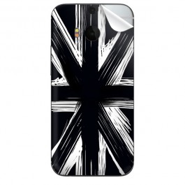 Black UK Flag - HTC One M8 Skin