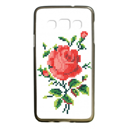 Red Rose - Samsung Galaxy A3 Carcasa Silicon Premium