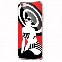 En Vogue - iPhone 6 Carcasa Transparenta Silicon