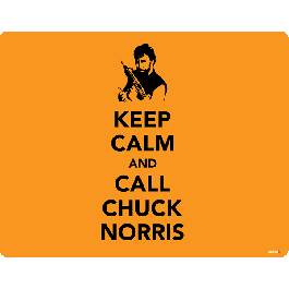 Keep Calm and Call Chuck Norris - Skin Telefon