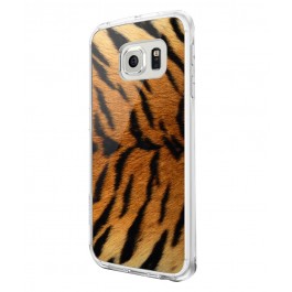 Tiger Fur - Samsung Galaxy S6 Carcasa Plastic Premium
