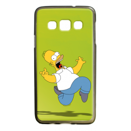 Homer - Samsung Galaxy A3 Carcasa Silicon Premium