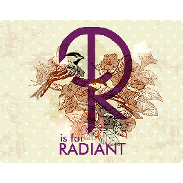 R is for Radiant - iPhone 6 Plus Skin