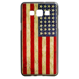 American Flag - Samsung Galaxy A5 Carcasa Silicon
