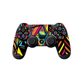 Patchy Stripes - PS4 Dualshock Controller Skin