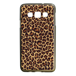 Leopard Print - Samsung Galaxy A3 Carcasa Silicon Premium