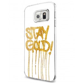 Stay Gold - Samsung Galaxy S7 Edge Carcasa Silicon 