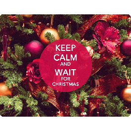 Keep Calm and Wait for Christmas - iPhone 6 Plus Skin