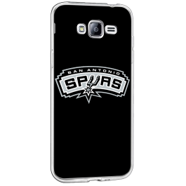 San Antonio Spurs - Samsung Galaxy J3 Carcasa Transparenta Silicon