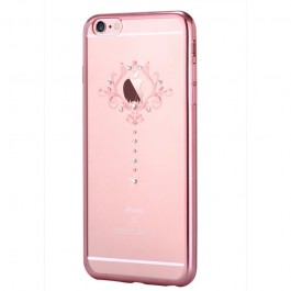 Iris Rose Gold - Devia iPhone 6 Plus Carcasa Silicon (Cristale Swarovski®)