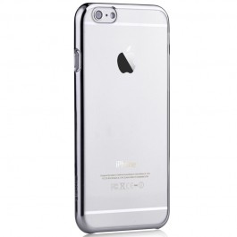 Glimmer Silver Updated Version - Devia Carcasa iPhone 6 Plus (rama electroplacata)