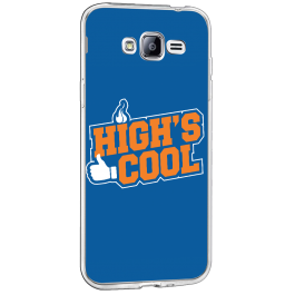 High's Cool - Samsung Galaxy J3 Carcasa Transparenta Silicon