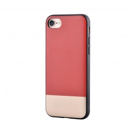 Devia Commander Red - iPhone 7 / iPhone 8 Carcasa (protectie 360°, margini flexibile)