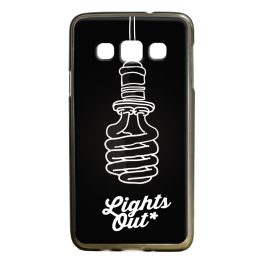 Lights Out - Samsung Galaxy A3 Carcasa Silicon Premium