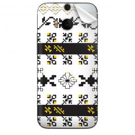 Black & Yellow - HTC One M8 Skin