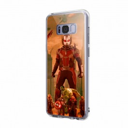 Ant Man Infinity War - Samsung Galaxy S8 Carcasa Transparenta Silicon