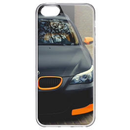 BMW - iPhone 5/5S/SE Carcasa Transparenta Silicon