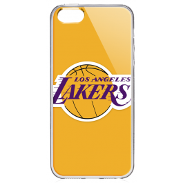 Los Angeles Lakers - iPhone 5/5S Carcasa Transparenta Plastic
