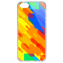 Ruby Slide - iPhone 5/5S/SE Carcasa Transparenta Silicon